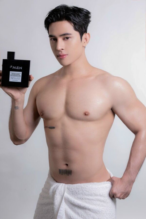 Sữa tắm The MEN Thailand Detox Body Whitening Gel dưỡng trắng da và cấp ẩm cho nam giới